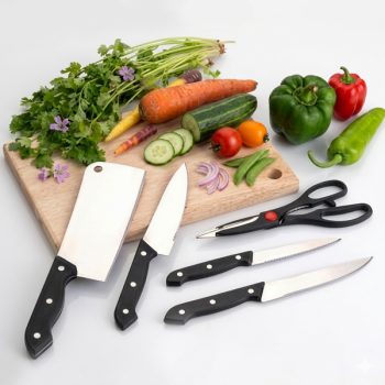 Professional Kitchen Knife Set With chopping board