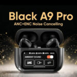 A9 PRO Wireless Earphones with Touch Screen Display