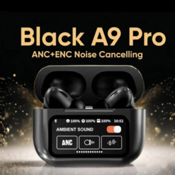 A9 PRO Wireless Earphones with Touch Screen Display