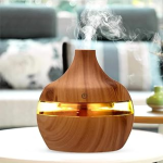 Pure Aroma Wooden Finish Humidifier & Essential Oil Diffuser